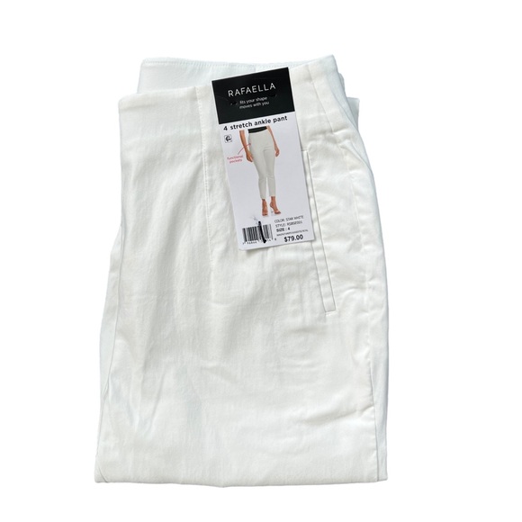 NWT Rafaella Ladies Stretch Ankle Pant Size 4 - Picture 11 of 11
